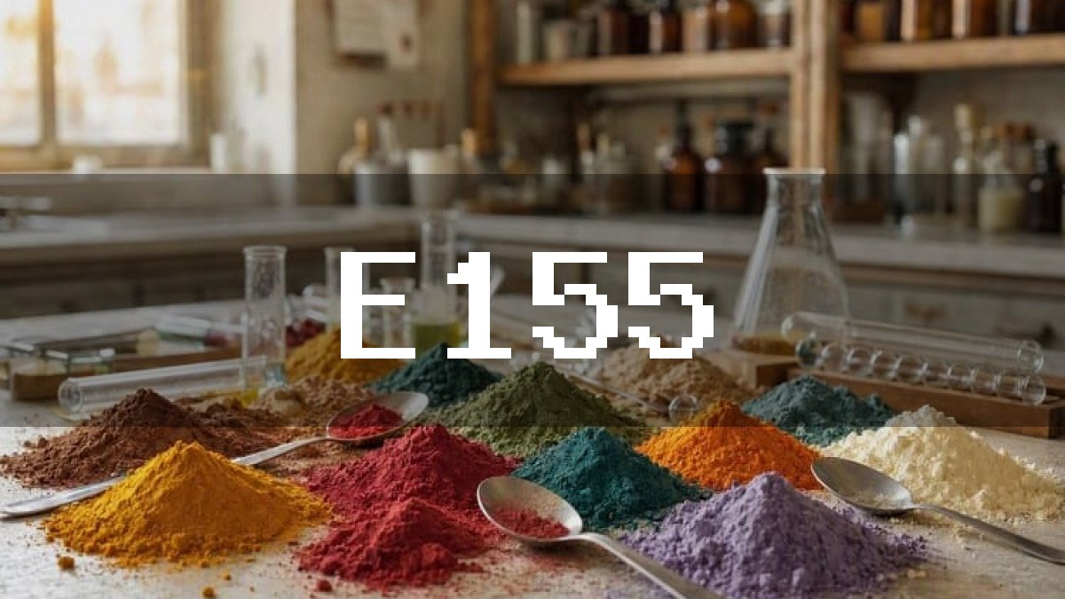 Aditivo alimentario E155