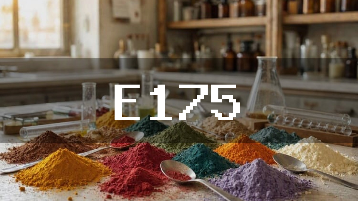 Aditivo alimentario E175