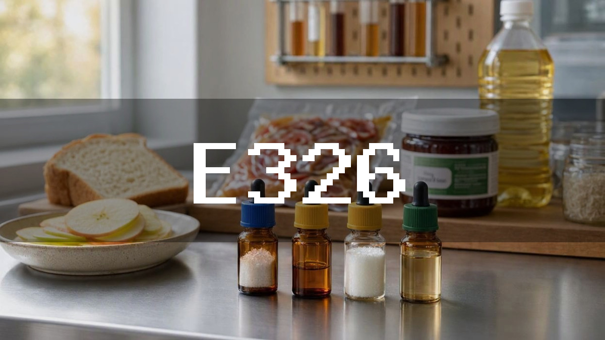 Aditivo alimentario E326