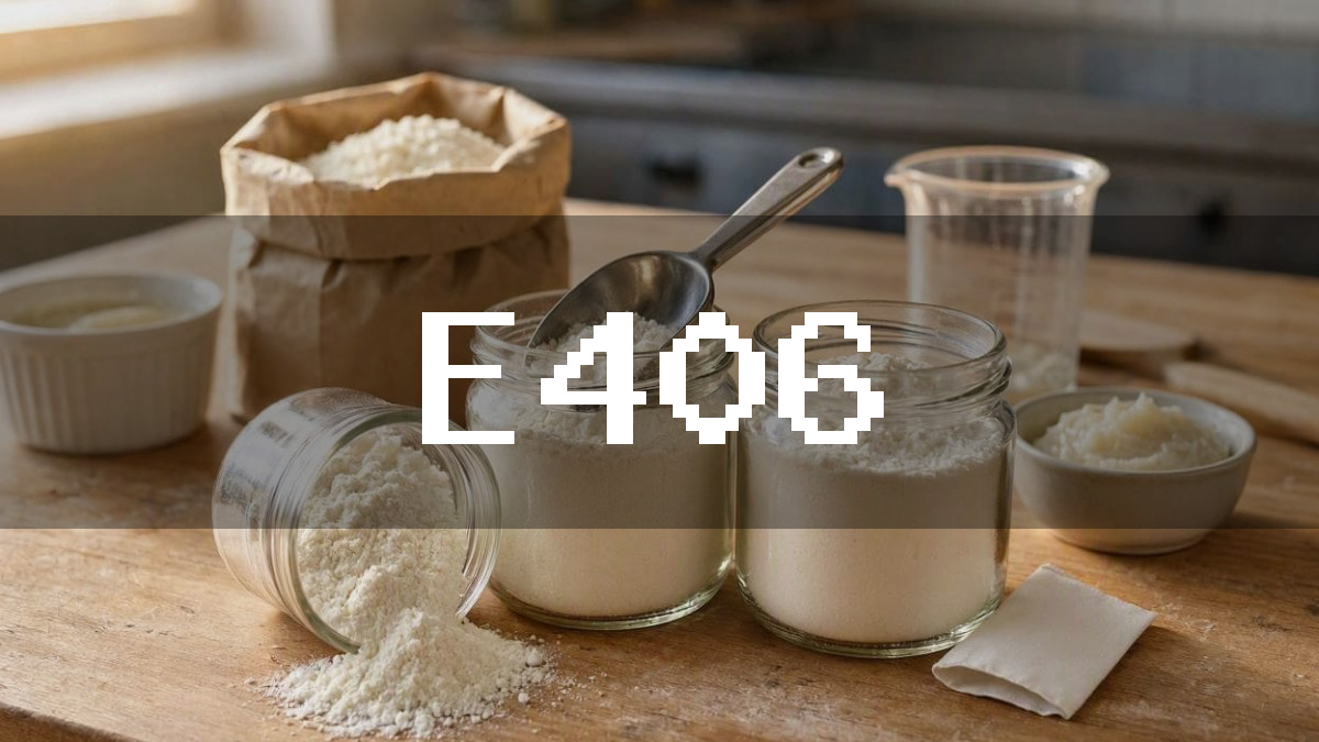 Aditivo alimentario E406