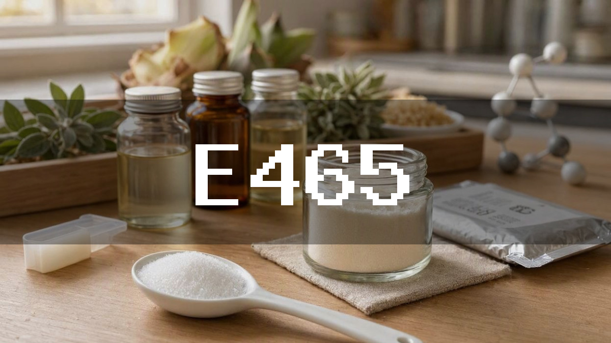 Aditivo alimentario E465