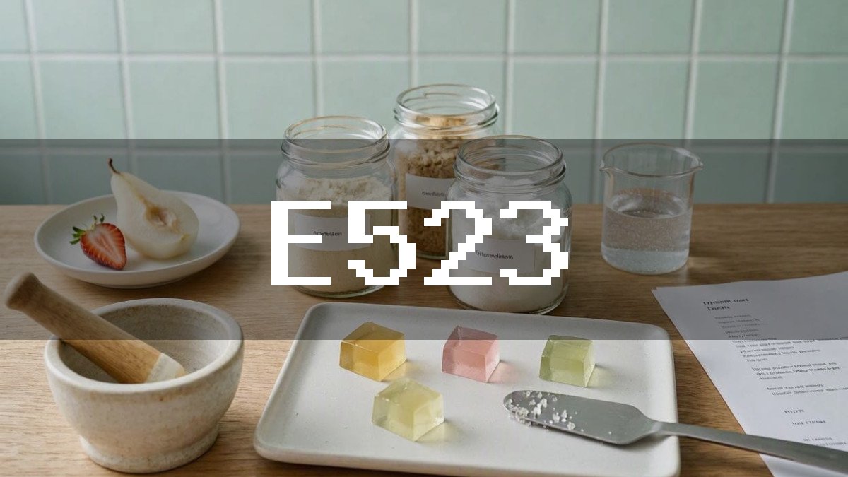 Aditivo alimentario E523