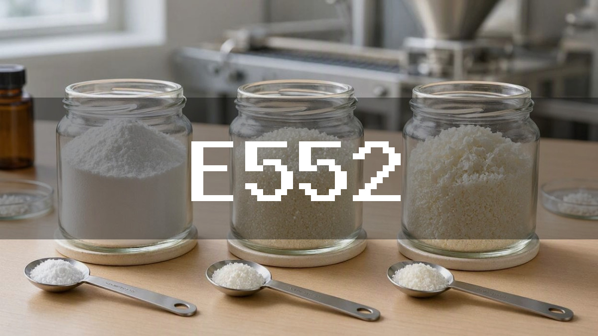 Aditivo alimentario E552