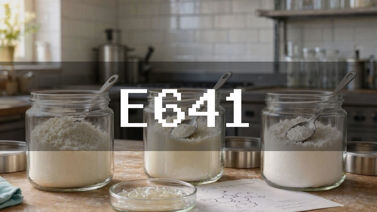 Aditivo alimentario E641